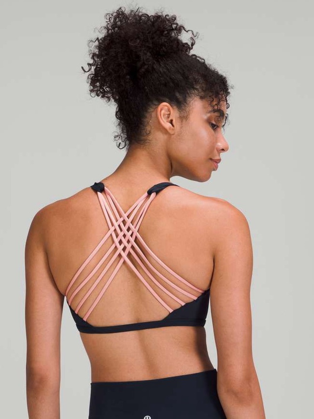 Lululemon | Free to Be Bra | A/B Cup | True Navy / Pink Puff